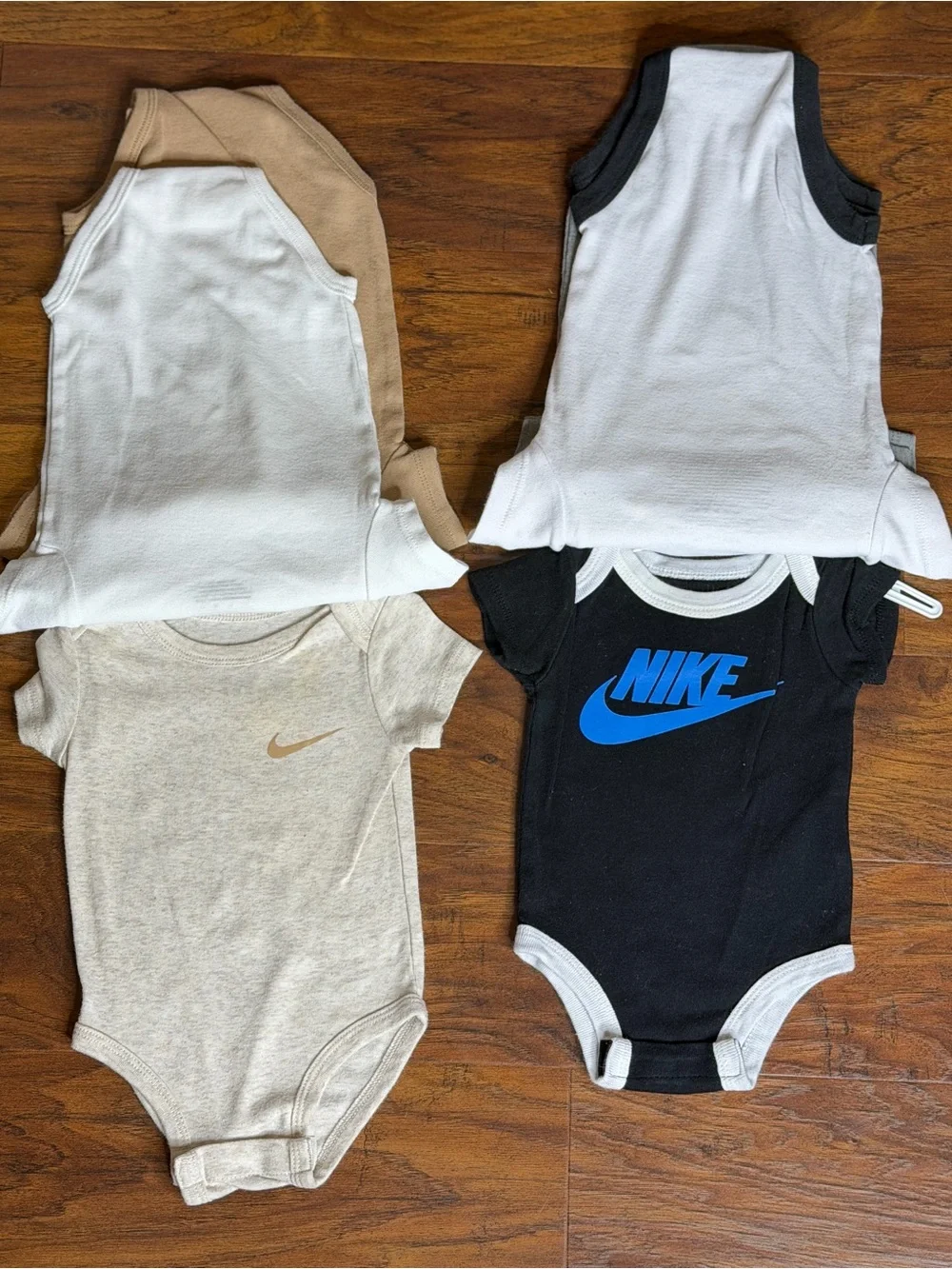 6 Nike Baby One-Piece Bodysuits